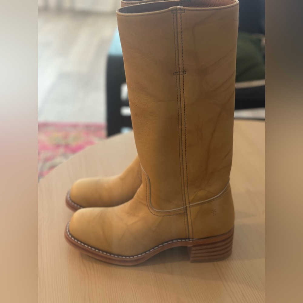 Frye Campus 14L leather boots